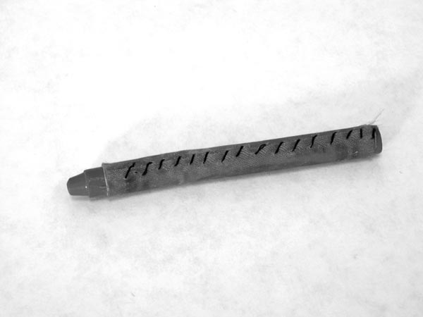 Broken Crayon repaired with stitching and fabric 2005
